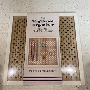 Target Peg Board Organizer